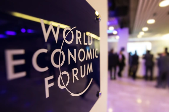 World Economic Forum sign World Economic Forum sign